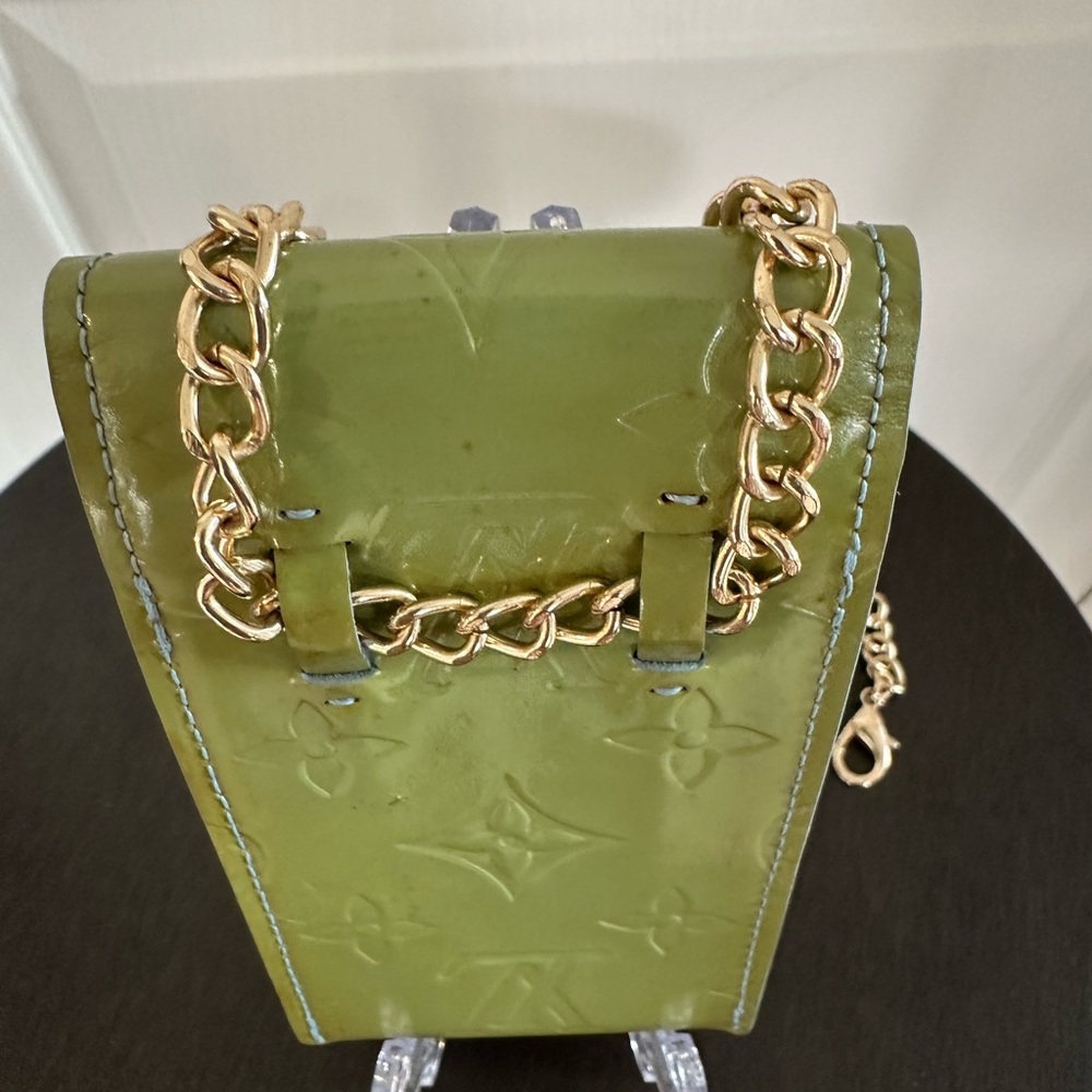 Louis Vuitton Monogram Vernis Green Cigarette / Lipstick Case – Authentic - Picture 8 of 16